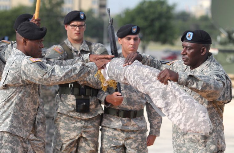 11th Signal Brigade Uncasing Ceremony